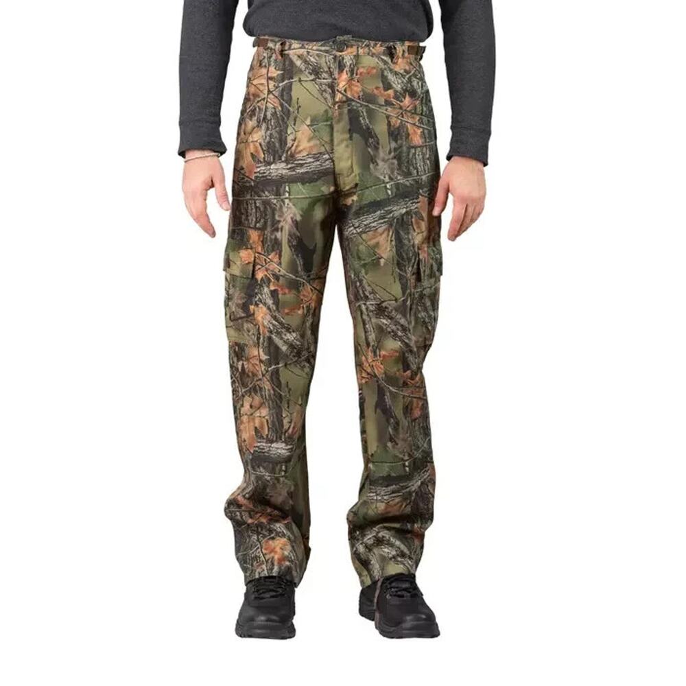 Trail Crest pants Men's XXL 6 pocket camo cargo hunting highland timber